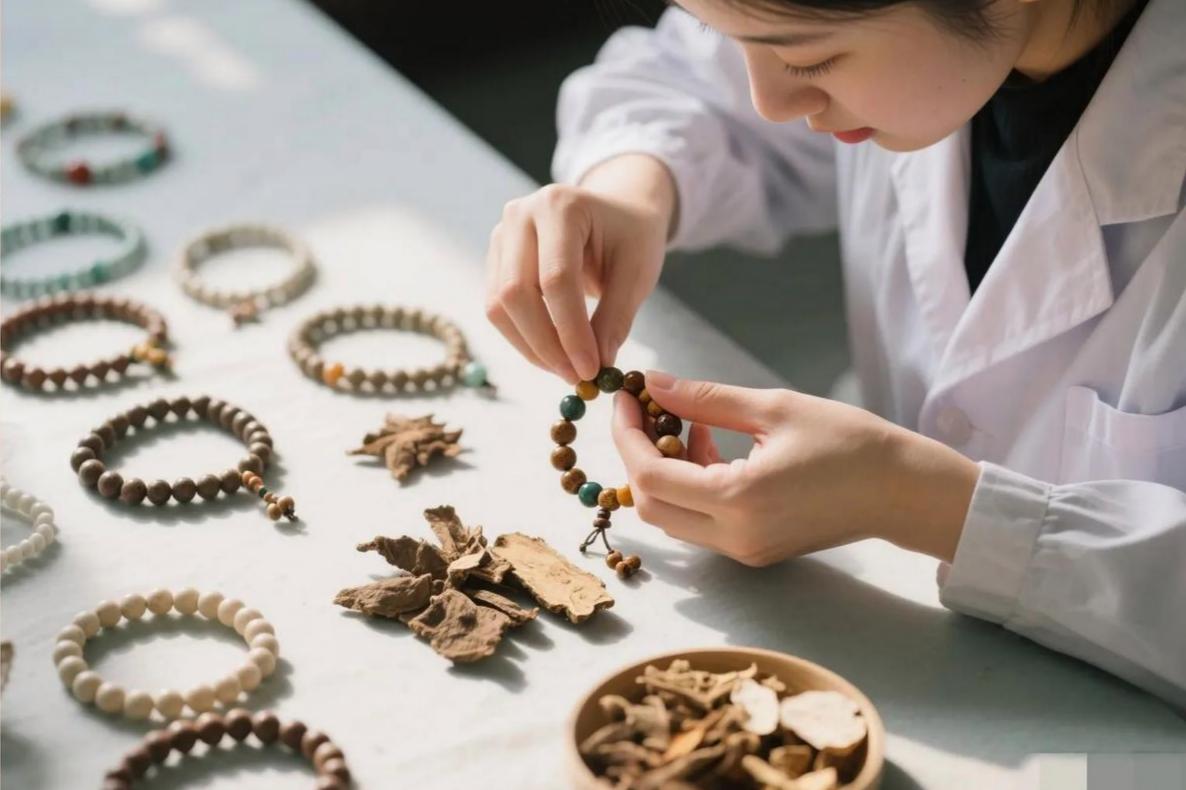 戴中药手串的年轻人，正在把养生玩出新花样