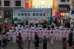 桂东“长寿康养”中医夜市开市：省县名医联合+罗霄广场药膳香囊沉浸式体验
