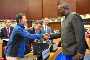 漯河中医师李晓飞联合国现场科普针灸太极，援埃医疗队架中非人文桥